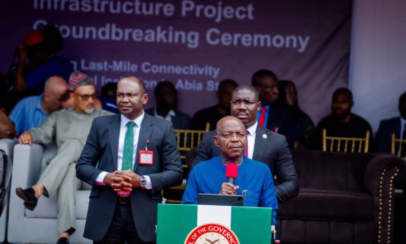 Otti flags off Abia’s Duct Infrastructure Project, Says State ready to lead Nigeria’s Digital Revolution