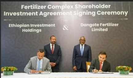 Dangote, Ethiopia PM Break Ground on $2.5bn Fertiliser Plant