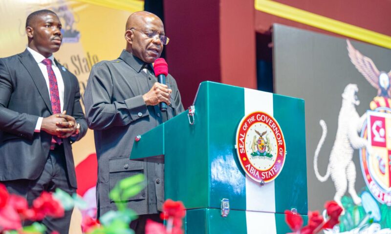 Otti maps Abia’s future, unveils 25-Year Development plan with legal backing 
