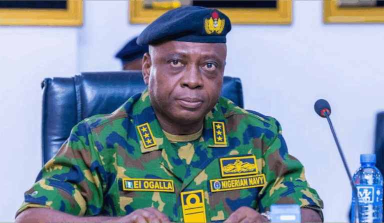 Ogalla exits as Navy chief, urges consolidation of gains against oil theft