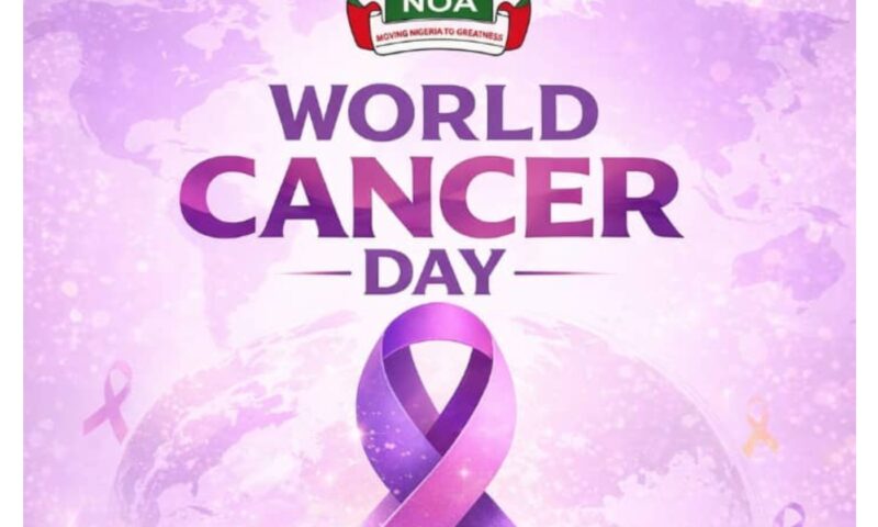 World Cancer Day: NOA urges early action awareness
