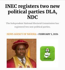 Two New Political Parties Registered By INEC Ahead Of General Elections